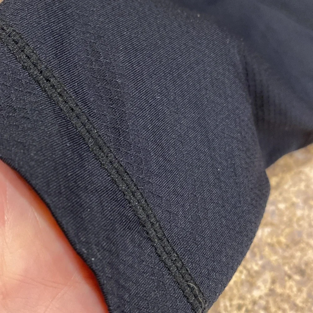Lukka Black Gray Active Capri Tights M